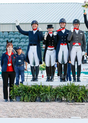 Canadian Dressage Team Captures Team Silver Medal in CDIO 3* Wellington Nations’ Cup