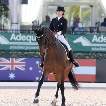 Belinda Trussell and Anton Win FEI Grand Prix CDI-W at AGDF 8