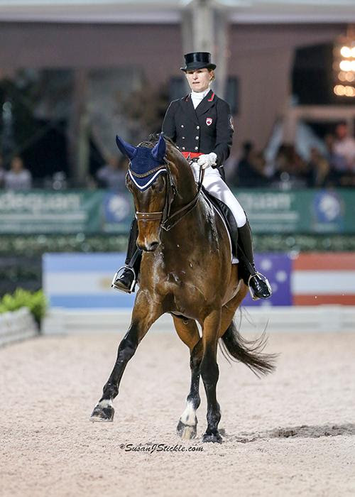 Bronze for Belinda Trussell and Anton in CDIO 3* Wellington Nations’ Cup Freestyle